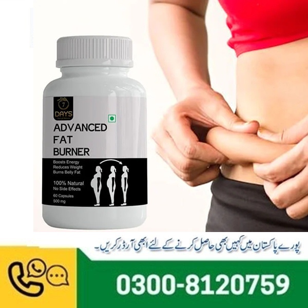 7 Days Advanced Weight Loss Fat Burner Capsules In Pakistan