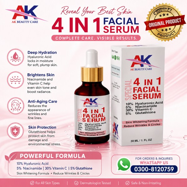 Ak Kojic Acid Alpha Arbutin Serum Price in Pakistan 