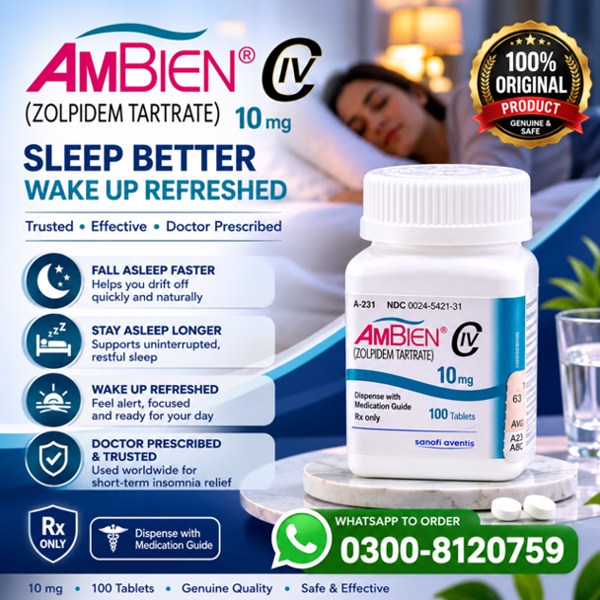 Ambien 10mg Tablets in Pakistan