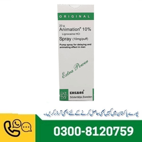 Animation HCL Delay Spray 10mg Puff in Pakistan