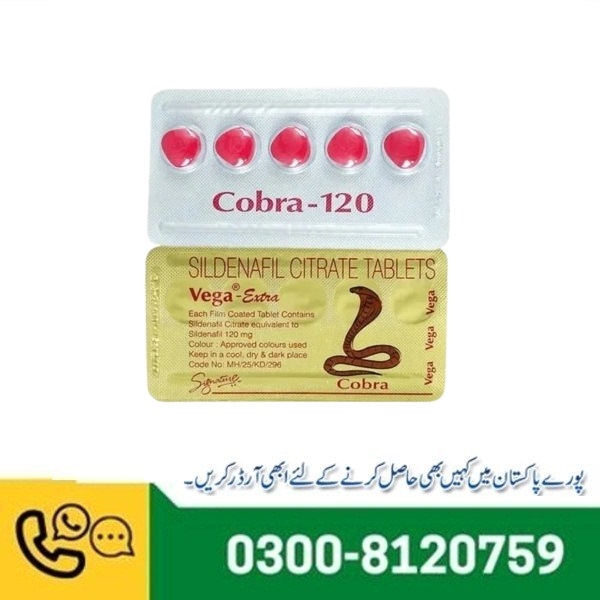 Black Cobra 120mg Tablets in Pakistan