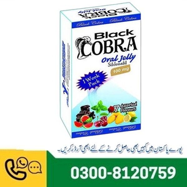 Black Cobra Oral Jelly in Pakistan