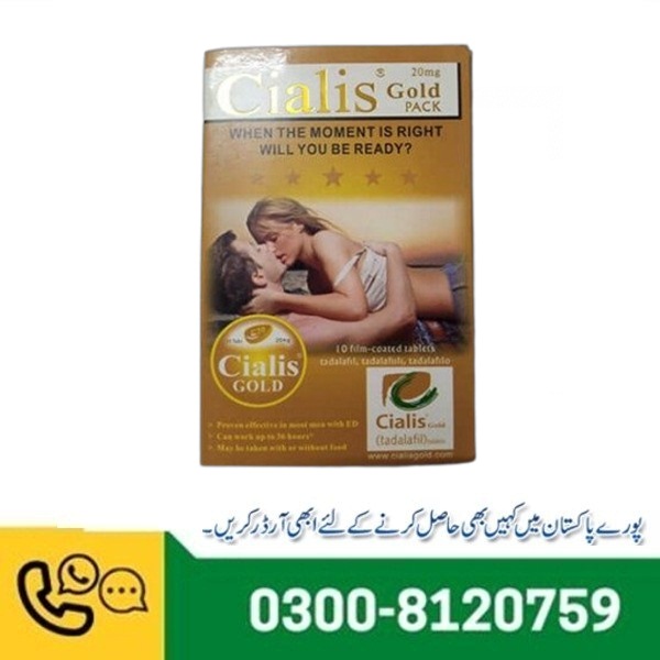 Cialis Gold 20mg Tablets in Pakistan