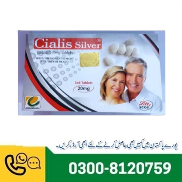 Cialis Silver 20mg Tablets in Pakistan