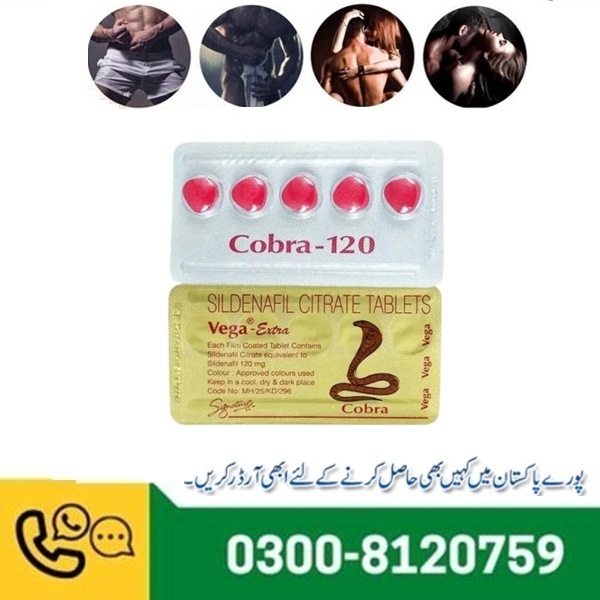 Cobra 120mg Tablets in Pakistan