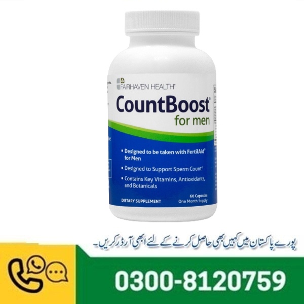 CountBoost Fertility Capsules In Pakistan