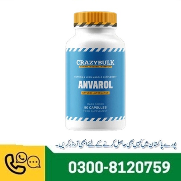 CrazyBulk Anvarol Capsules In Pakistan