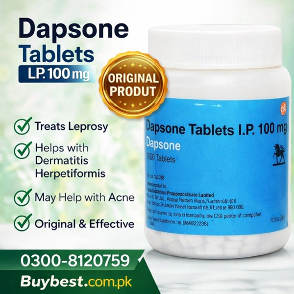 Dapsone Tablets 100mg in Pakistan