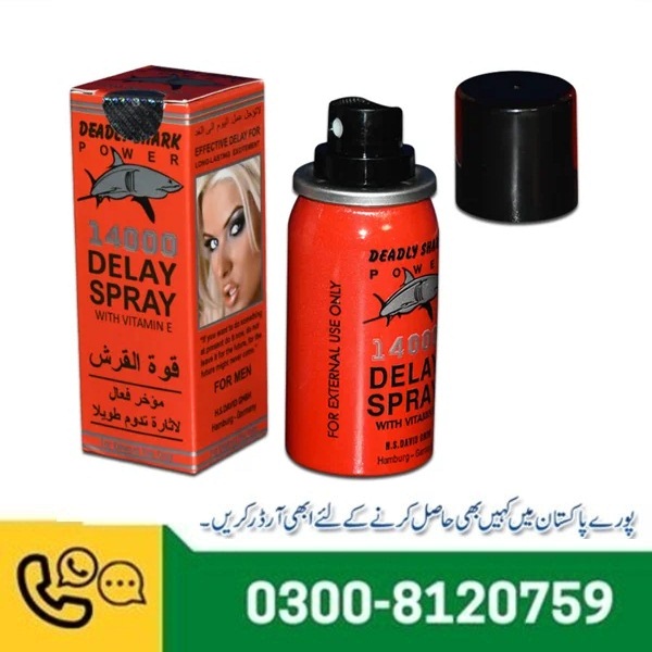 Deadly Shark Power 14000 Delay Spray in Pakistan