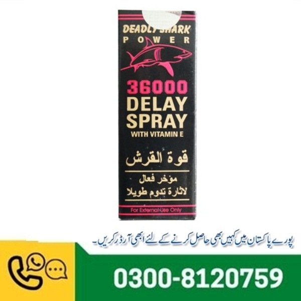 Deadly Shark Power 36000 Delay Spray in Pakistan