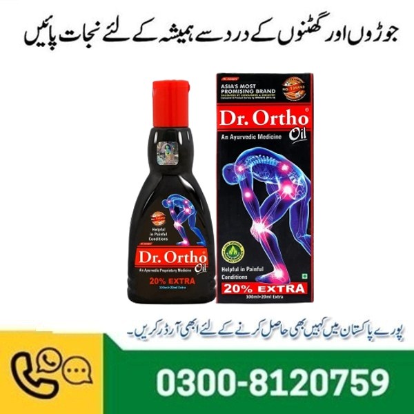 Dr Ortho Pain Relief Oil in Pakistan