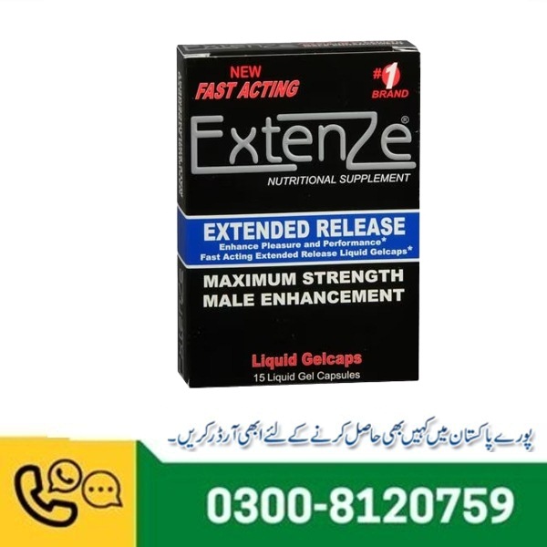 Extenze Tablets in Pakistan