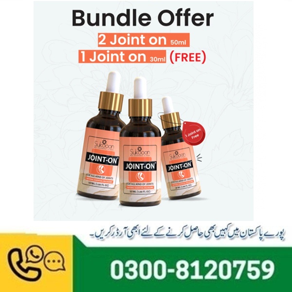 Joint-On (50ML) X 2 + Joint-On (30ML) X 1 - Buy 2 & Get 1 FREE