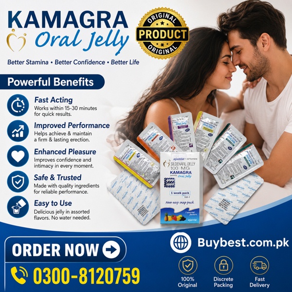 Kamagra Oral Jelly in Pakistan