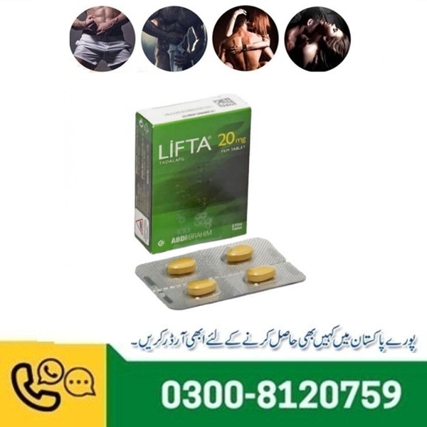 Lifta 20mg Tadalafil Tablets in Pakistan