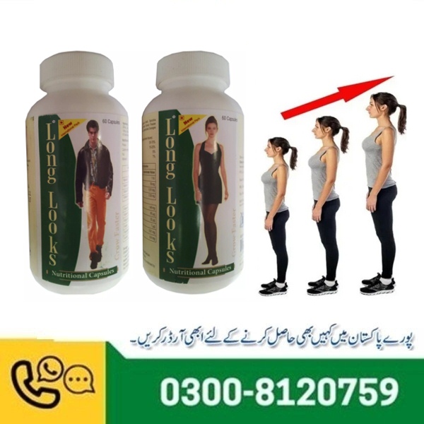 Long Looks Height Growth Capsules in Pakistan