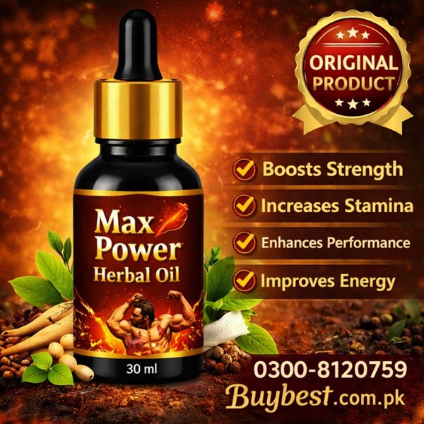 Max Power Herbal Oil in Pakistan