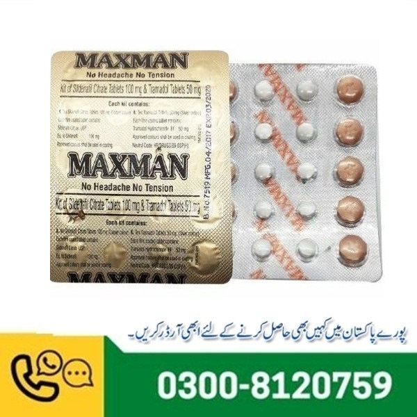 Maxman Timing Tablets in Pakistan