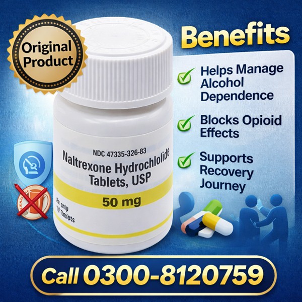 Naltrexone Hydrochloride Tablets Price in Pakistan