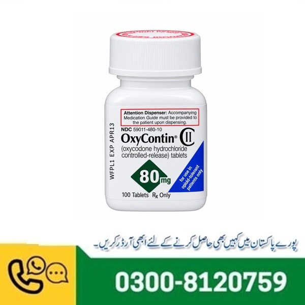 OxyContin Tablets 80Mg Price in Pakistan