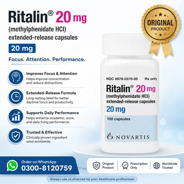 Ritalin 20mg Capsules In Pakistan