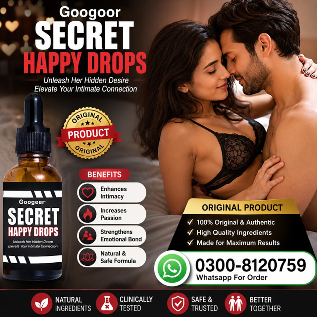 Secret Happy Drops in Pakistan