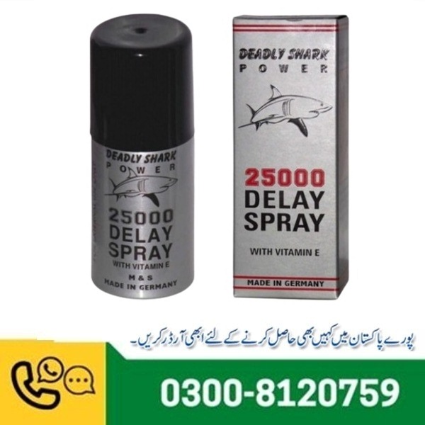 Shark Power 25000 Delay Spray in Pakistan