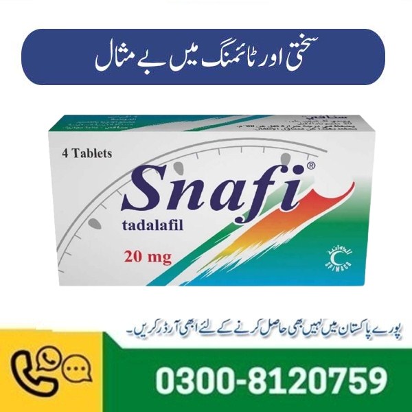 Snafi Tadalafil 20mg Tablets In Pakistan 