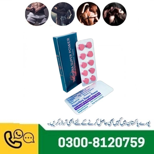 Snovitra Super Power Tablets in Pakistan