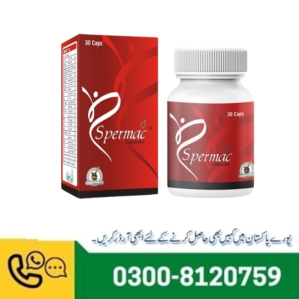 Spermac Sperm Booster Capsules in Pakistan 