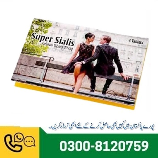 Super Sialis 20mg Tadalafil Tablets in Pakistan