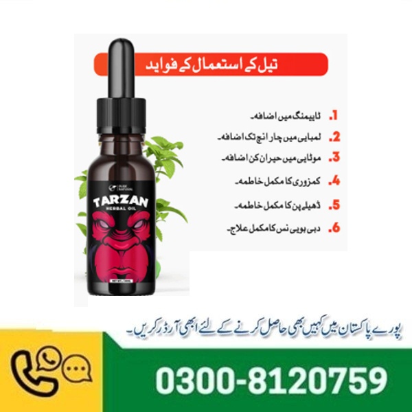 Tarzan Herbal Penis Enlargement Oil In Pakistan