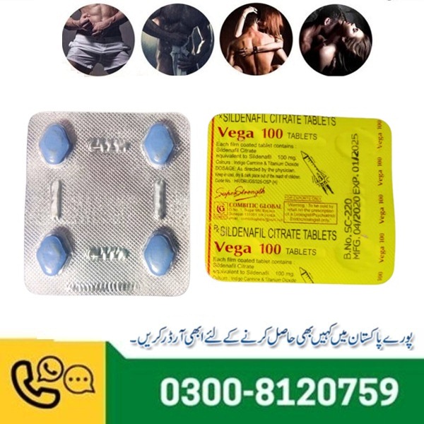 Vega 100mg Tablets in Pakistan