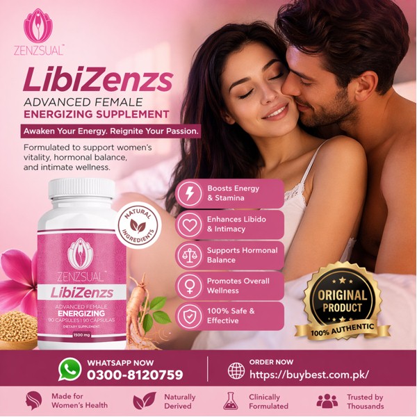 Zenzsual Libizenzs Advanced Female Energizing Supplement in Pakistan