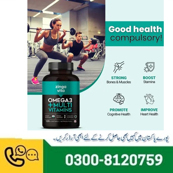 Zingavita Omega 3 Capules In Pakistan